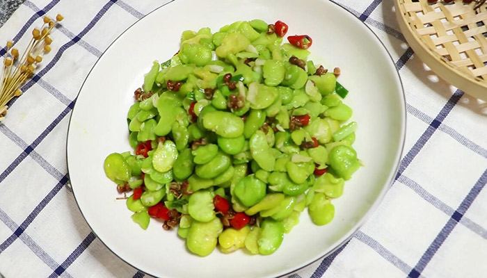 胡豆怎么炒好吃 椒麻胡豆的做法