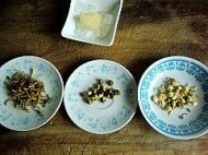 夏日里的一杯降火茶---三花降火茶的做法步骤1