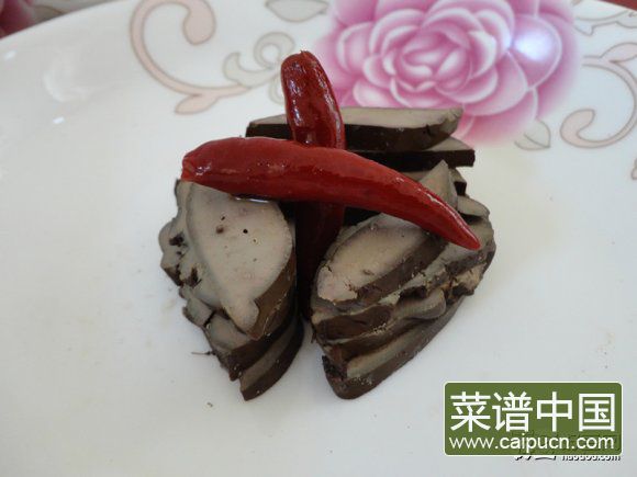 卤鹅肝