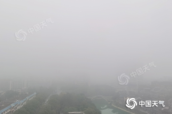 周末两天湖南大部天气晴朗 湘中以南雾和霾天气出没