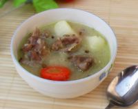 土豆炖鹅肉的做法步骤10