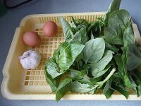 九层塔炒鸡蛋的做法步骤1