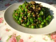 榄菜肉末四季豆的做法步骤11