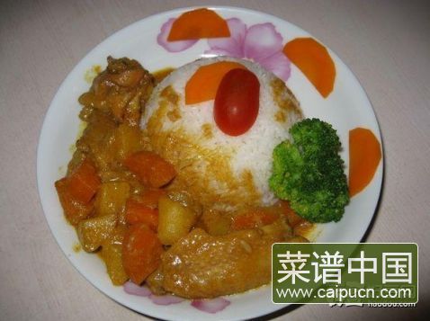 咖喱鸡肉饭