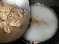 瘦肉油条粥的做法步骤4