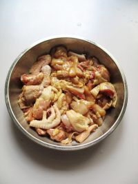 蒸土鸡的做法步骤4