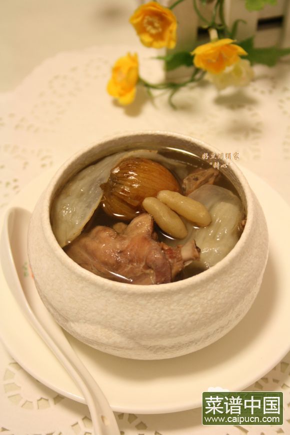 天麻炖鸭汤