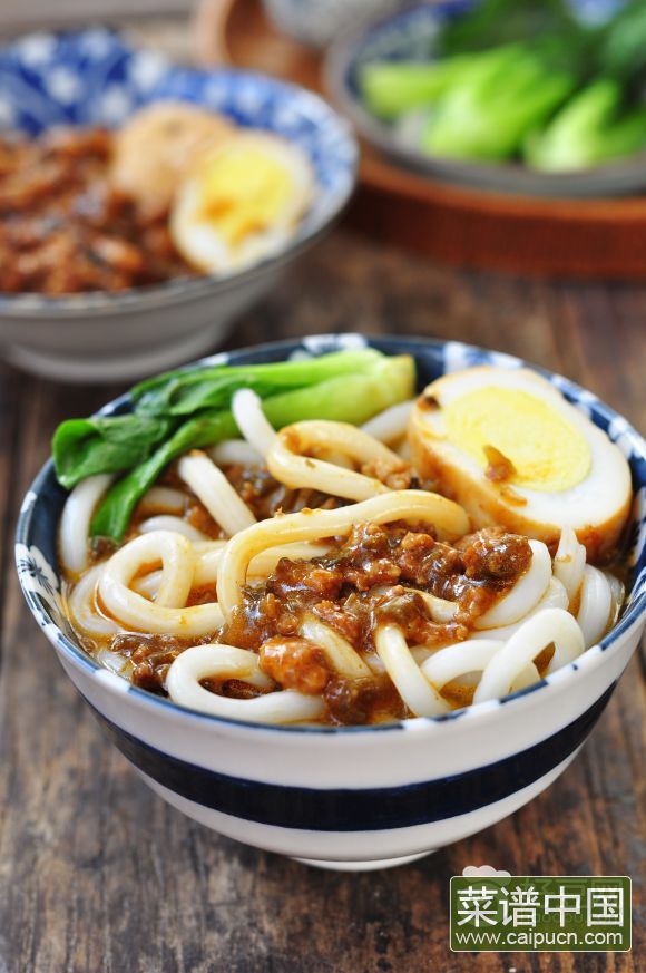 芽菜肉酱面