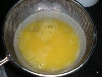 北极虾荠菜炖蛋的做法步骤7