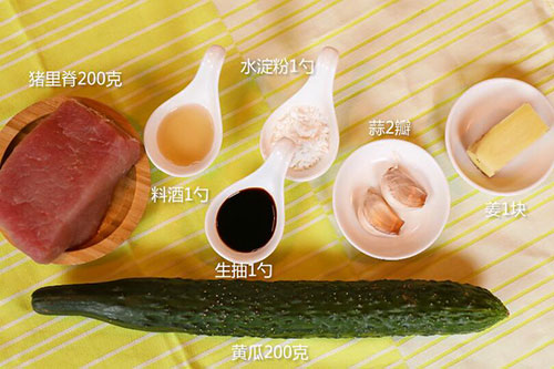 黄瓜肉片的做法 黄瓜肉片的家常做法