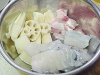 莲藕烧墨鱼的做法步骤4