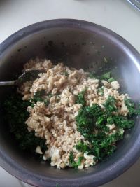 荠菜豆腐春卷的做法步骤10