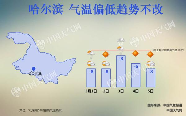 黑龙江大雪致全省高速封闭 周末哈尔滨等地再遭大到暴雪