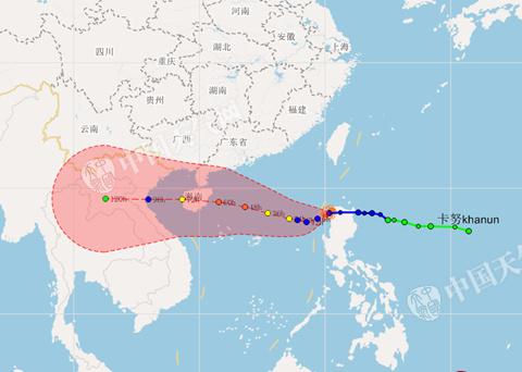 台风逼近，周末广东风雨明显