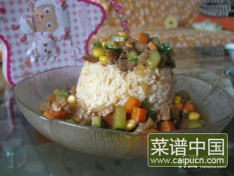 牛肉盖浇饭