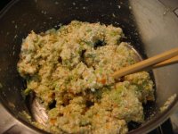 炸豆腐肉丸子的做法步骤3