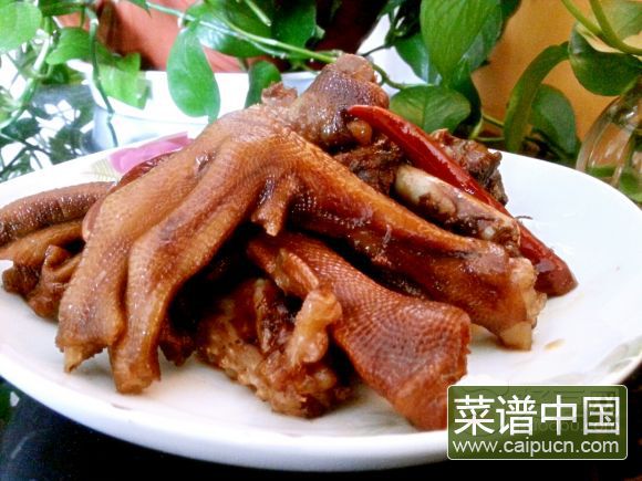 卤禽掌
