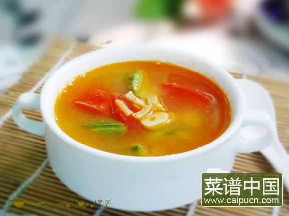 番茄丝瓜汤