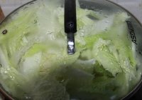 白菜五花肉炖豆腐的做法步骤4