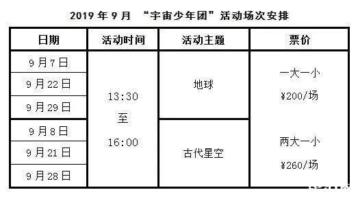 2019北京天文馆门票优惠政策+开放时间