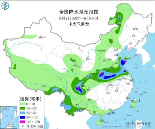 台风“黑格比”停编华南江南开启高温模式 北方多地强降雨持续