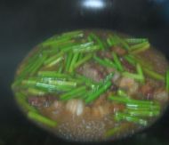 蒜薹炒肉的做法步骤7