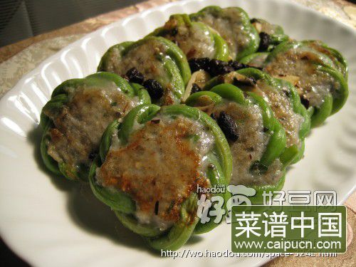 顺德酿豆角
