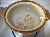干贝菠菜汤的做法步骤2