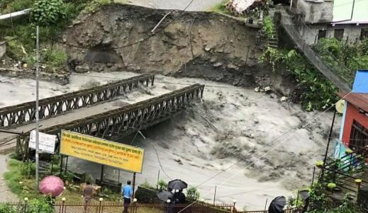 尼泊尔博卡拉发生多起山体滑坡 至少7人死亡另有10余人受伤