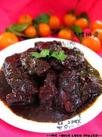 酒糟排骨的做法步骤7