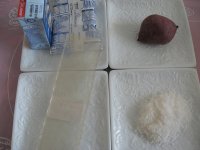 紫薯慕斯的做法步骤1