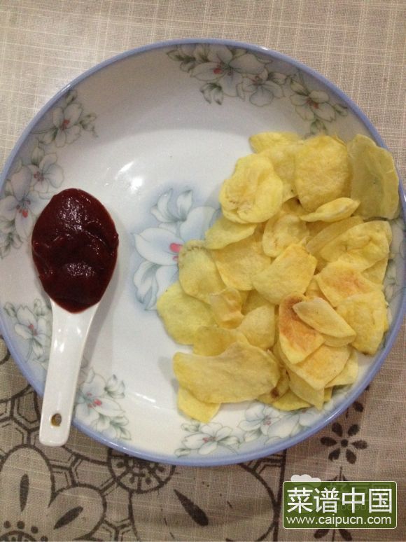 微波无油薯片