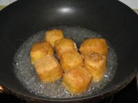 油豆腐塞肉的做法步骤6