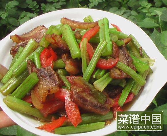 芹菜炒腊肉
