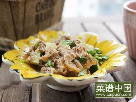 青瓜金枪鱼沙拉