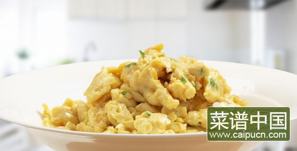 虾酱炒鸡蛋