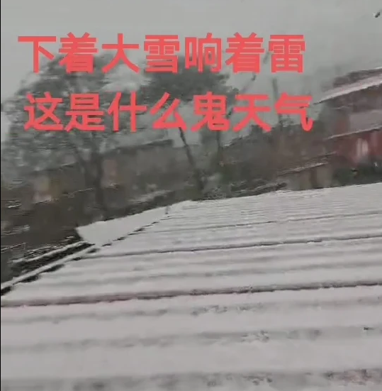山西河南遭雷打雪突袭！水汽很强意味着什么？
