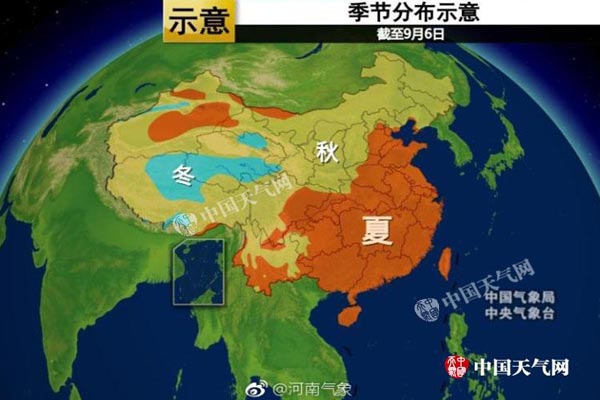 冷空气来袭 河南大部周末迎新一轮降雨过程