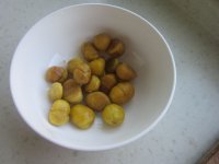 红豆栗子粥的做法步骤4