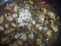 豆鼓炒生蠔的做法步骤12