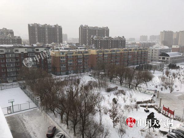 吉林东南部局地积雪超20厘米 今明天长春等地仍有雪