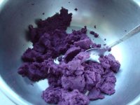 紫薯豆浆黑芝麻馅汤圆的做法步骤5