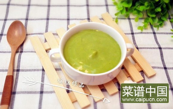 西兰花芦笋花菜浓汤