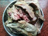 香炒鹅肉的做法步骤1