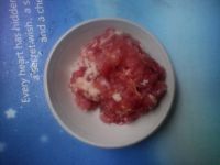 青蒜肉末豆花的做法步骤3