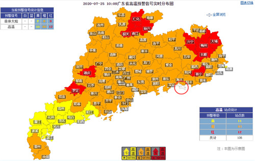 广东高温“顽固” 