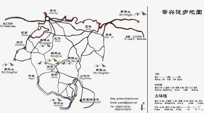 堂安徒步小环线线路推荐