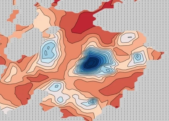 最新研究指再发现火星表面下隐藏至少3个地下湖泊