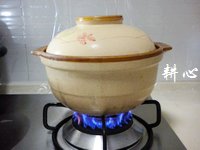 发菜香菇肉丸粥的做法步骤4