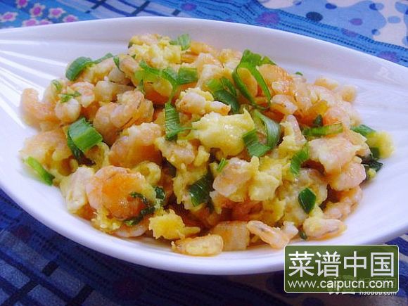 虾仁滑蛋